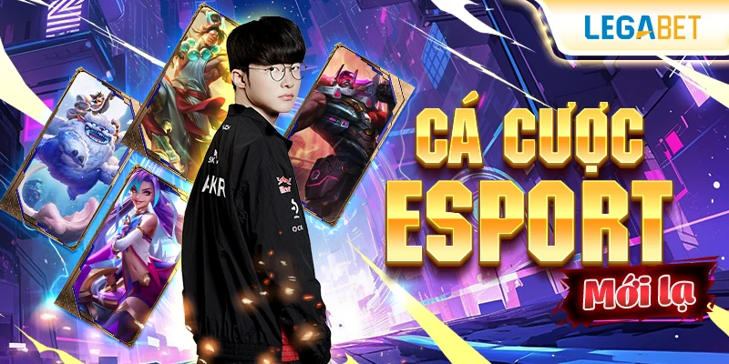 Legabet - Cá cược Esport thu hút hàng triệu giới trẻ hiện nay